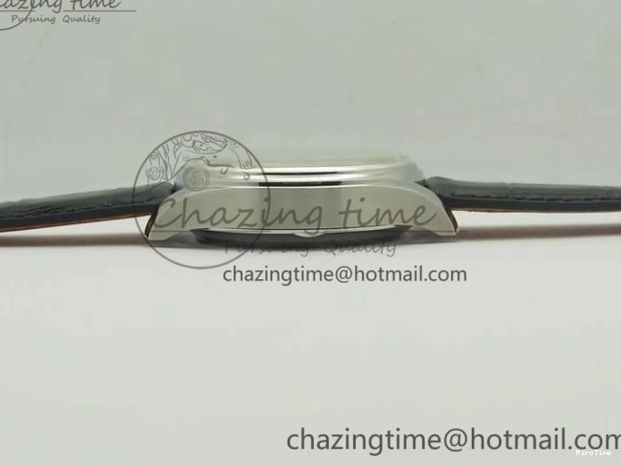 MIROTIME 0110 Portugieser Chrono  42 IW390403 ZF 1:1 Best Edition White Dial Blue Hand on Black Leather Strap A WellDesigned 7190